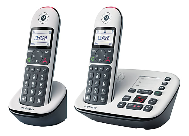  Motorola Voice Cordless Phone System w/Digital