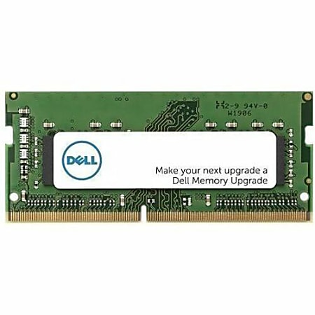 Dell Memory Upgrade - 8 GB - 1Rx16 DDR4 SODIMM 3200 MT/s -  - SNPKRVFXC8G