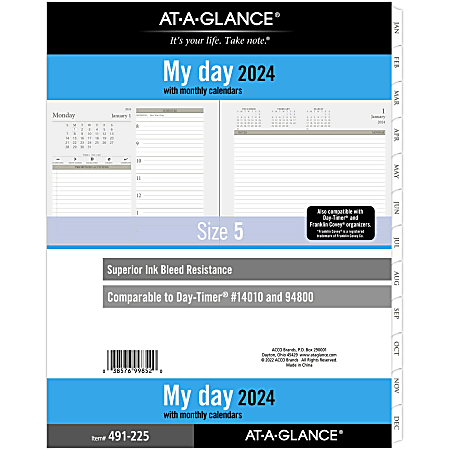 Personal Planner Monthly Calendar Inserts