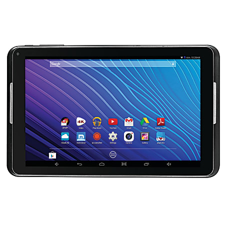 NuVision® HD Wi-Fi Tablet, 8" Screen, 16GB Memory, 16GB Storage, Android 4.4 KitKat