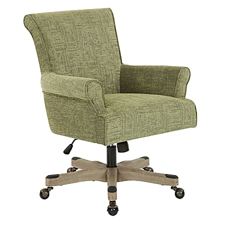 Sage green office chair top