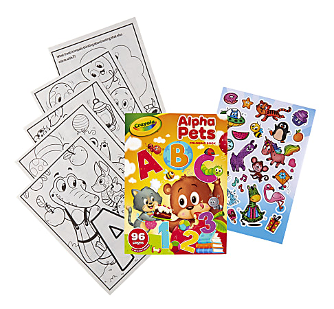 Crayola 96 Page Paw Patrol Coloring Book - Office Depot