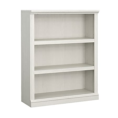 Sauder Select 44"H 3-Shelf Bookcase, Glacier Oak&reg;