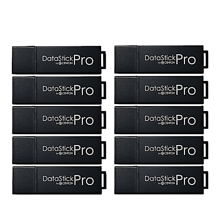 Centon MP Pro USB Flash Drive, 8GB, Pack Of 10