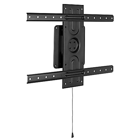 Mount-It! MI-387 Rotating TV Wall Mount For Screens 37 - 80", 17-3/4”H x 24-13/16”W x 1-3/4”D, Black