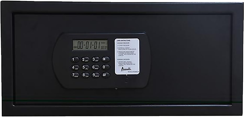 Avanti Digital Room Safe, 0.88 Cu. Ft., Black