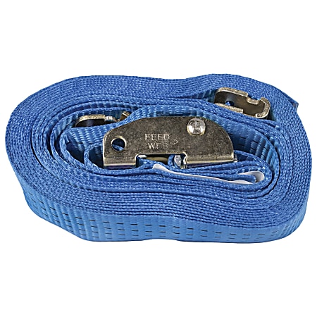 Monster Trucks Webbed Polyester Strap With Cambuckle, 20’ x 2”, Blue
