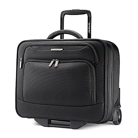 Samsonite® Xenon 3 Wheeled Mobile Office, 16 1/2"H x 13 1/2"W x 8"D, Black