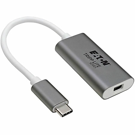 Eaton Tripp Lite Series USB-C to Mini Displayport 4K 60Hz Adapter with Alternate Mode - DP 1.2 - 1x Type C Male USB - U44406NMDPAL