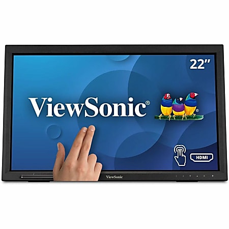 Viewsonic TD2223 22" LCD Touchscreen Monitor - 16:9 - 5 ms GTG - 22" Class - Infrared - 10 Points Multi-touch Screen - 1920 x 1080 - Full HD - Twisted nematic TN - 16.7 Million Colors - 250 Nit - LED Backlight - Speakers