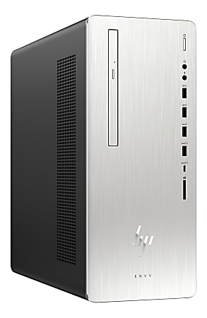 HP ENVY 795-0010 Desktop PC, 8th Gen Intel® Core™ i5, 12GB Memory, 1TB Hard Drive/256GB Solid State Drive, Windows® 10 Home