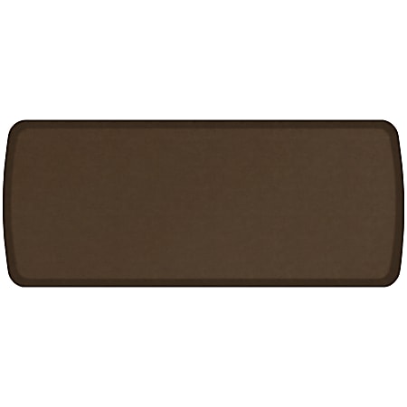 GelPro Elite Vintage Leather Comfort Floor Mat, 20" x 48", Rustic Brown