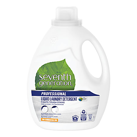 Seventh Generation™ Professional Free And Clear Liquid Laundry Detergent, 100-Oz Bottle