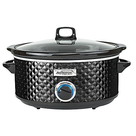 7 Quart Slow Cooker, White