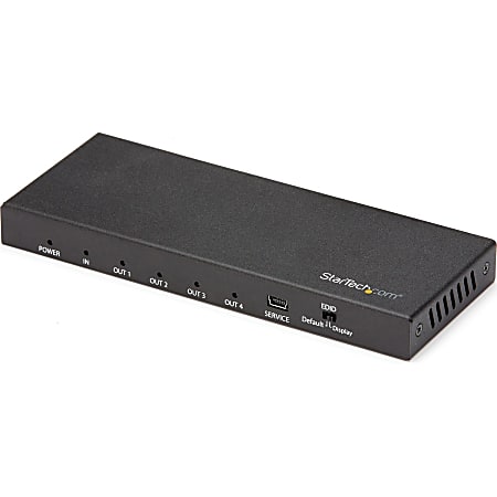 StarTech.com 4 Port HDMI Splitter - 4K 60Hz