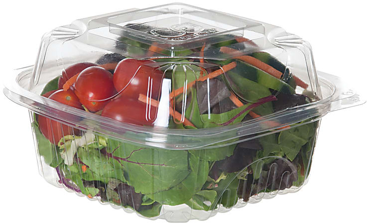 Eco-Products EP-LC6 6" x 6" x 3" Plastic Clear Clamshell