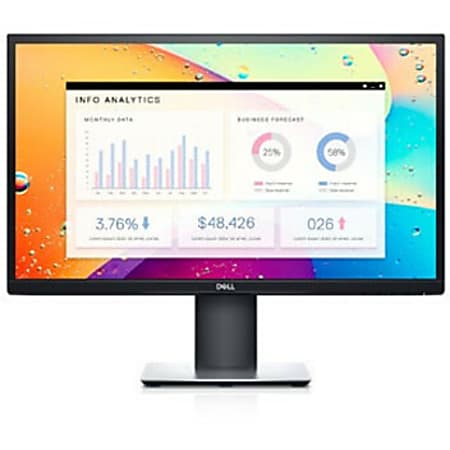Dell P2421D 23.8 WQHD LED LCD Monitor 169 Black 24 Class In plane