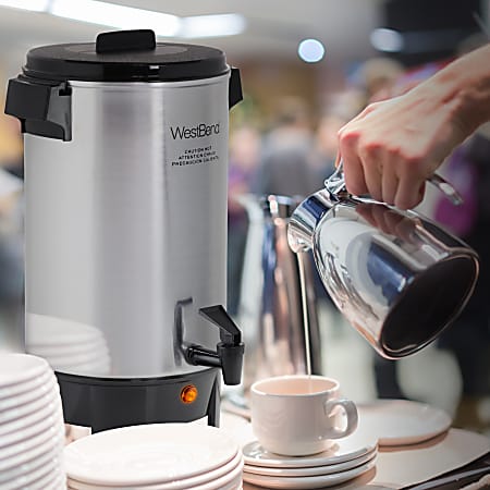 (未使用･未開封品)West Bend Dba/Focus Electrics 30-Cup Polished Aluminum Coffee Urn - 58030 楽天市場】【中古】(未使用品)West Bend Dba/Focus Electrics 30