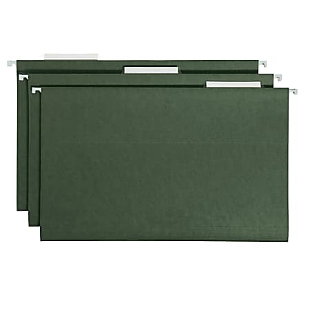 Smead® Premium-Quality Hanging Folders, 1/3 Cut, Legal Size,
