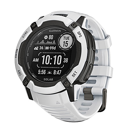 Garmin Instinct 2X Solar Smart Watch Whitestone Office Depot