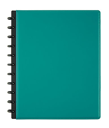 TUL™ Custom Note-Taking System Discbound Notebook, Letter Size, 8 1/2" x 11", Teal
