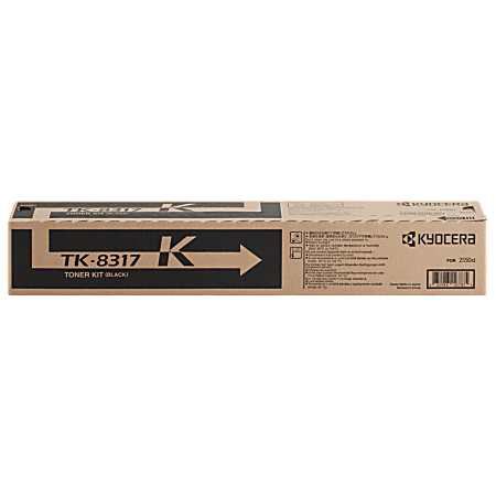 Kyocera TK-8317K Original Toner Cartridge - Laser - 20000 Pages - Black - 1 Each