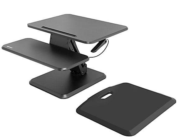 Mount-It! MI-STP109 Active Essentials Ergonomic 2-Piece Office Desk Riser Bundle