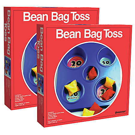 Pressman Bean Bag Toss Games, Multicolor, Pack Of
