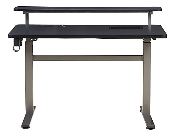 ZLD Performance Series 1.8 Electric Sit/Stand Height-Adjustable Gaming/Work Desk, Graphite