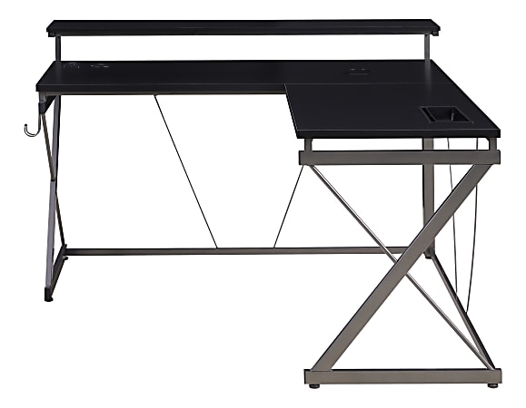 Z Line Designs Performance 1.6 54 W L Shaped Gaming Corner Desk
