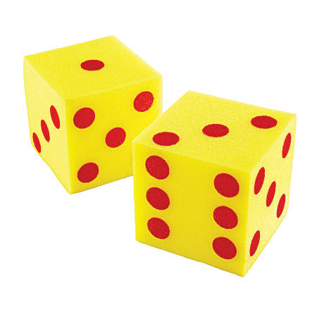 Learning Resources Giant Soft Dot Cubes Set, Ages 2-7, Set Of 2