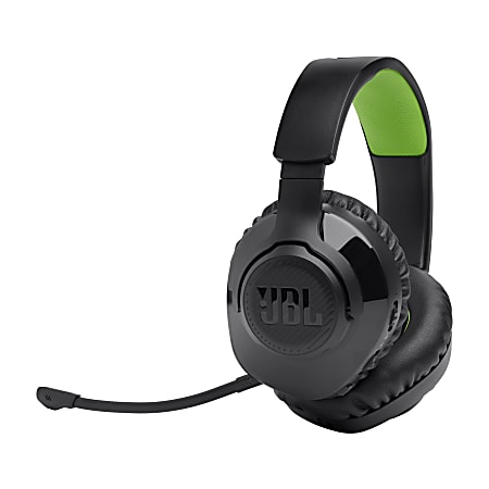 JBL Quantum 360X Wireless Over-Ear Console Gaming Headset For Xbox, Black/Green