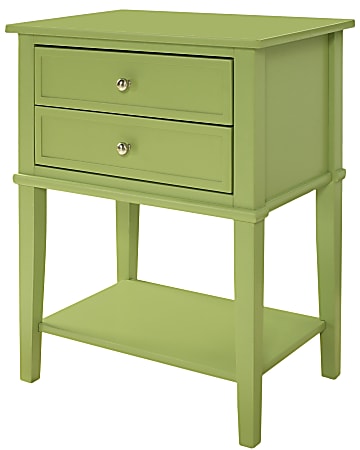Ameriwood™ Home Franklin Accent Table, 28"H x 22"W x 15-1/2"D, Green