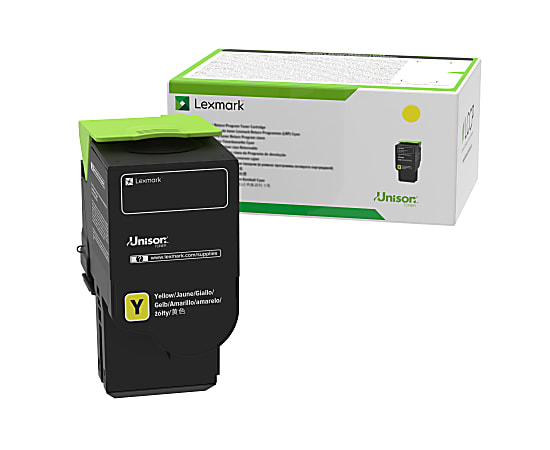 Lexmark™ 78C1UYE Ultra-High-Yield Yellow Toner Cartridge