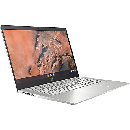 Line HP Pro c645 14" Chromebook - AMD Ryzen 5 3500C Quad-core 2.10 GHz - 8 GB RAM - 128 GB SSD - Pike Silver Aluminum - Chrome OS - AMD Radeon Graphics - 10 Hour Battery
