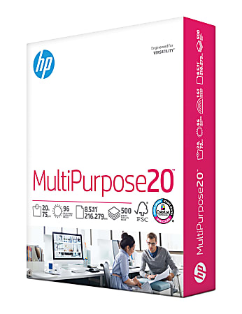 Double A Everyday Multi Use Printer Copier Paper Letter Size 8 12 x 11 5000  Total Sheets 96 U.S. Brightness 20 Lb White 500 Sheets Per Ream Case Of 10  Reams - Office Depot