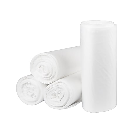 Pitt Plastics  HD Can Liner, 20X22, 0.24 mil, 6 Mic, Natural, 2000/Case