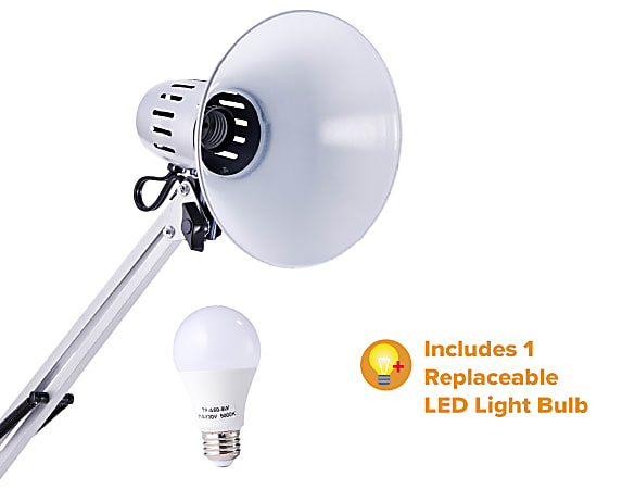 Desk lamp with replaceable bulb store