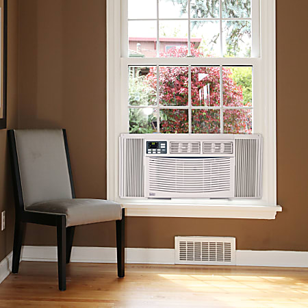 Black Decker Window Air Conditioner 8000 BTU White - Office Depot