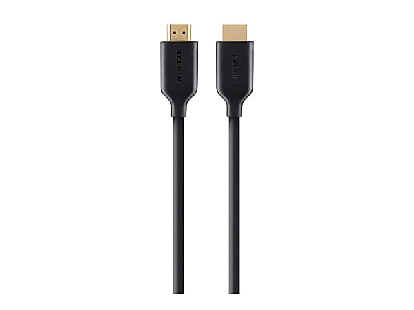 Belkin High Speed HDMI Cable with Ethernet - HDMI cable with Ethernet - HDMI male to HDMI male - 2 m - 4K support