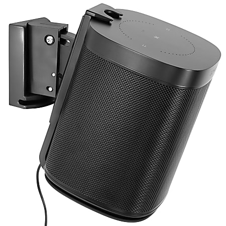 Mount-It! MI-SB434 Adjustable Speaker Wall Mount, Black