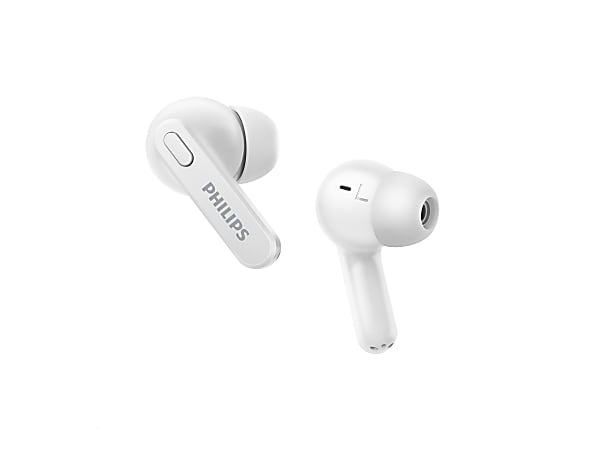 Philips TAT2206WT - True wireless earphones with mic - in-ear - Bluetooth - white