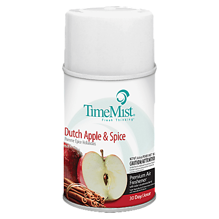 TimeMist® Metered Air Freshener Refill, Dutch Apple & Spice