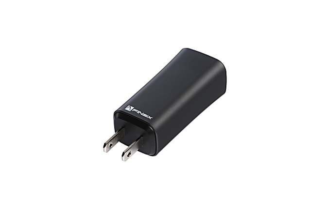 FINsix DART 65W Laptop Charger, Gunmetal, DA65US-GM1