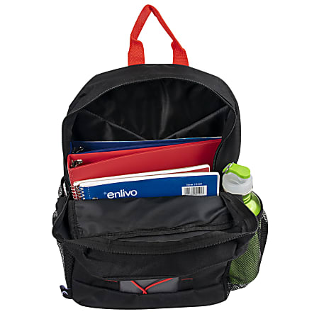 Backpack reflective outlet