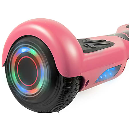 Pink hoverboard with bluetooth best sale