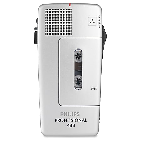 Philips Speech PM488 Pocket Memo Recorder - Headphone - Portable