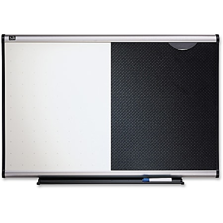 Quartet Total Erase IQ Lavagna A Muro Traslucida 36x23 (91x58 Cm) – Superficie Anti-Aloni E Anti-Graffio