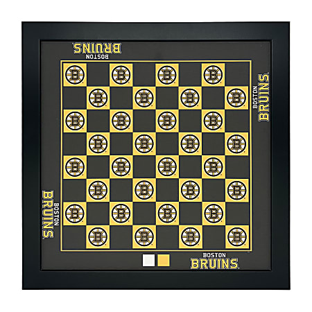 Imperial NHL Wall-Mounted Magnetic Chess Set, Boston Bruins