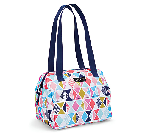 Festive Gem Freezable Lunch Bag with Zip Closure
